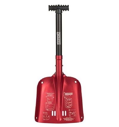 Brooks-Range Compact Shovel красный - Увеличить