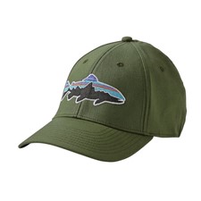 Patagonia Fitz Roy Trout Stretch Fit Hat зеленый S