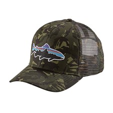Patagonia Fitz Roy Trout Trucker Hat хаки ONE*