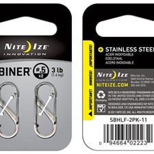 Nite lze S-Biner 2 шт №0,5 (стальной) серый 0.5