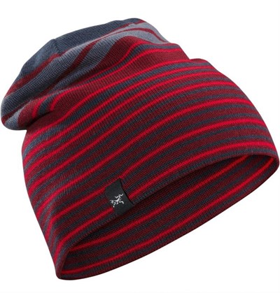 Arcteryx Rolling Stripe Hat Mens темно-красный ONE - Увеличить