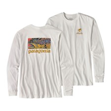 Patagonia L/S Eye Of Brown World Trout Cotton T-Shirt