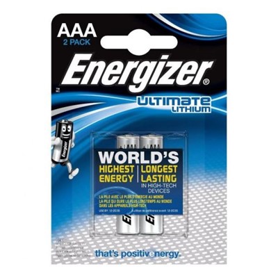 Energizer Ultimate Lithium FR03 AAA в бл.2 шт - Увеличить
