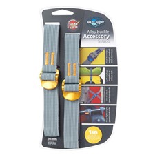 SeatoSummit Accessory Strap 20mm Webbing - 1.0m желтый 1м