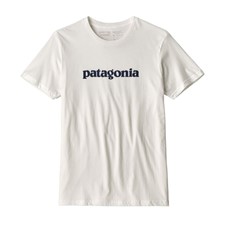 Patagonia Text Logo Organic T-Shirt