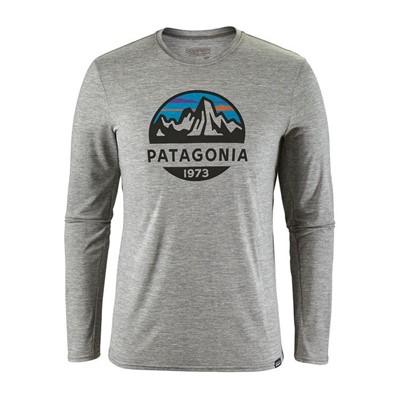 Patagonia Cap Daily L/S Graphic T-Shirt - Увеличить