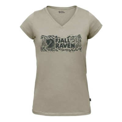 FjallRaven Logo Stamp T-Shirt женская - Увеличить
