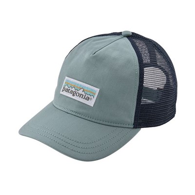 Patagonia Pastel P-6 Label Layback Trucker Hat женская серый ONE* - Увеличить