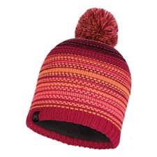 Buff Knitted & Polar Hat Neper красный ONESIZE