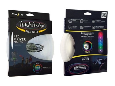 Nite Ize Flashflight Golf Disc-Driver - Увеличить