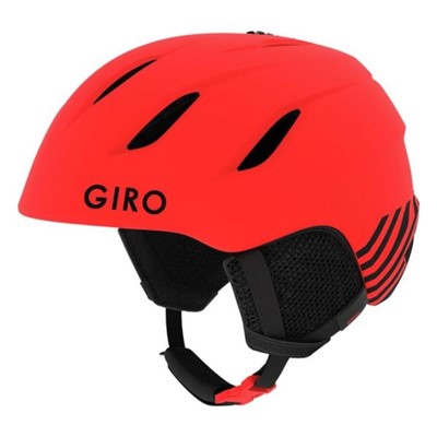 шлем Giro Nine JR юниорский красный M(55.5/59CM) - Увеличить