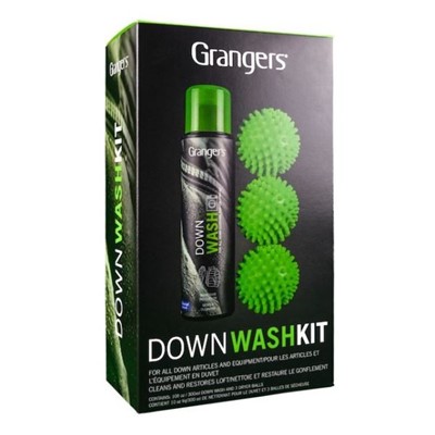 Grangers стирка для пуха + 3 мячика Down Wash Kit 300ML - Увеличить
