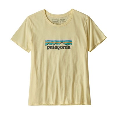 Patagonia Pastel P-6 Logo Organic Crew T-Shirt женская - Увеличить