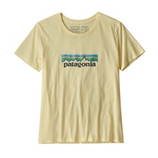 Patagonia Pastel P-6 Logo Organic Crew T-Shirt женская
