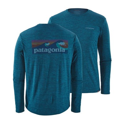 Patagonia Long-Sleeved Capilene Cool Daily Graphic Shirt - Увеличить