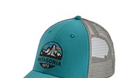 Patagonia Fitz Roy Scope Lopro Trucker Hat голубой ONE