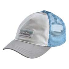 Patagonia Pastel P-6 Label Layback Trucker Hat женская белый ONE