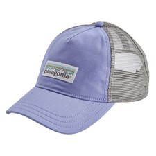 Patagonia Pastel P-6 Label Layback Trucker Hat женская светло-фиолетовый ONE