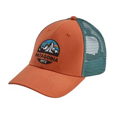 Patagonia Fitz Roy Scope Lopro Trucker Hat оранжевый ONE