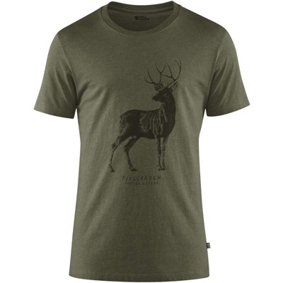 Fjallraven Deer Print T-Shirt - Увеличить