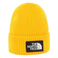 The North Face TNF Logo Box Cuffed Beanie желтый ONE