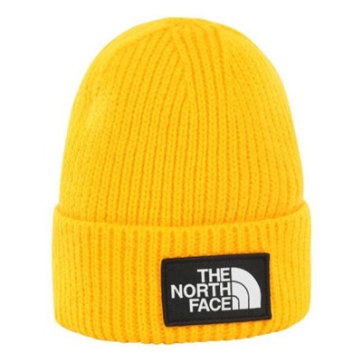 The North Face TNF Logo Box Cuffed Beanie желтый ONE - Увеличить