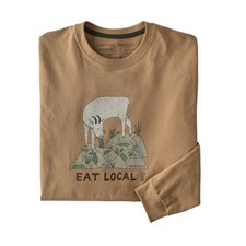Patagonia L/S Eat Local Goat Responsibili-Tee