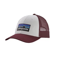 Patagonia P-6 Logo Lopro Trucker Hat белый ONE