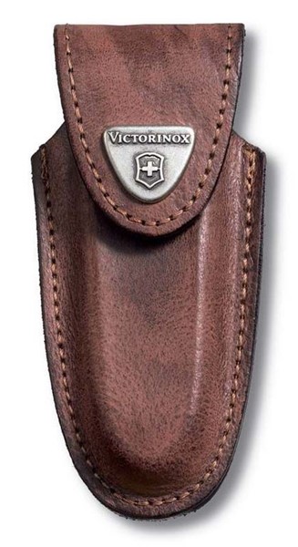 из натуральной кожи Victorinox Leather Belt Pouch коричневый - Увеличить