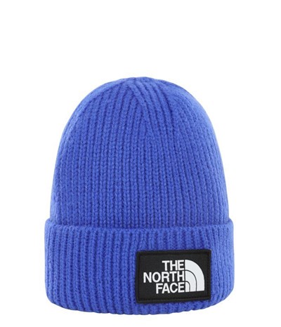 The North Face TNF Logo Box Cuffed Beanie синий ONE - Увеличить