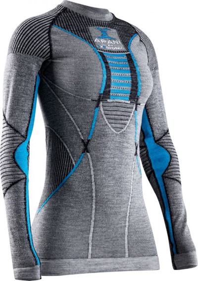 X-Bionic Apani® 4.0 Merino Round Neck LG SL женская - Увеличить