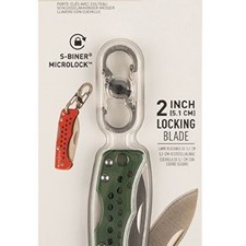 карманный Nite Ize Doohickey Key Chain Knife зеленый