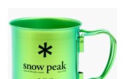 Snow Peak титановая Ti-Single 450 зеленый 0.45Л