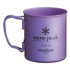 Snow Peak титановая Ti-Single 450 красный 0.45Л