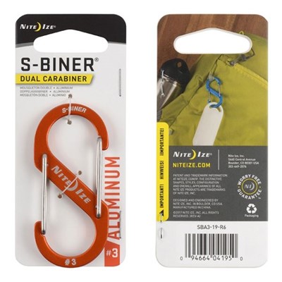 Nite Ize S-Biner® Dual №3 оранжевый 3 - Увеличить