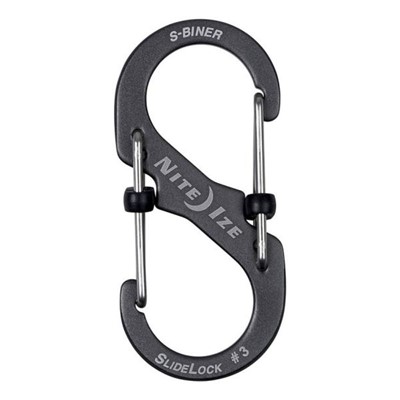 металлический Nite Ize S-Biner Slidelock серый 3 - Увеличить