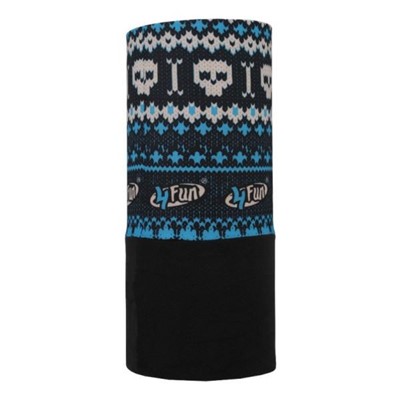 4FUN Polartec Skull Blue черный ONE* - Увеличить