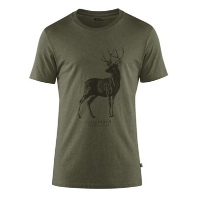 Fjallraven Deer Print T-Shirt - Увеличить