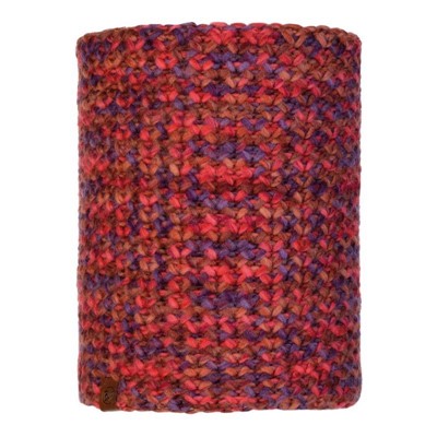 Buff Knitted&Polar Neckwarmer Margo темно-красный ONESIZE - Увеличить