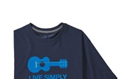 Patagonia Live Simply Guitar Responsibili-Tee