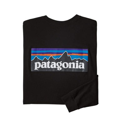 Patagonia Long-Sleeved P-6 Logo Responsibili-Tee - Увеличить