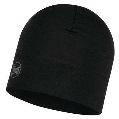 Buff Midweight Merino Wool Hat черный ONE - Увеличить