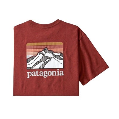 Patagonia Line Logo Ridge Pocket Responsibili-Tee - Увеличить