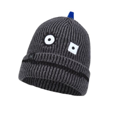 Buff Knitted Hat Funn Robot темно-серый ONE - Увеличить