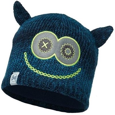 Buff Child Knitted&Polar Hat детская темно-синий ONE - Увеличить