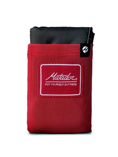 Matador Pocket Blanket 3.0 с красным чехлом черный 160X110СМ - Увеличить