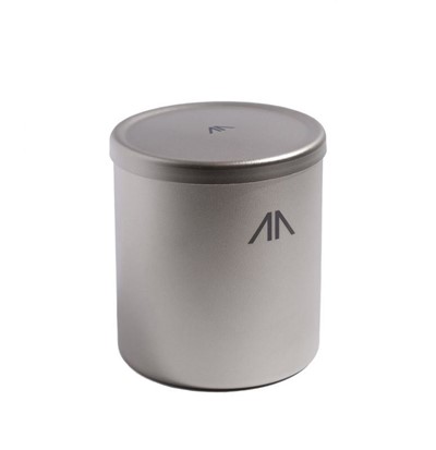 GORAA Double-Wall Titanium Mug With Lid серый 300МЛ - Увеличить