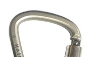 Kailas Equ Tp Steel Carabiner серебристый ONE