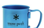 Snow Peak титановая Ti-Single 450 голубой 0.45Л