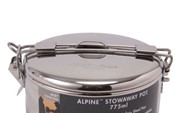 MSR с крышкой Alpine Stowaway Pots 775 ml серый 0.775Л